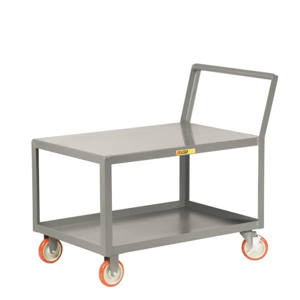 Low Deck Truck, Flush Top Shelf, 1200 Lb Cap, Fixed Height, 24 X 36